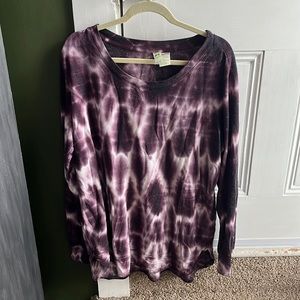 Green Tea Tie Dye Long sleeve shirt